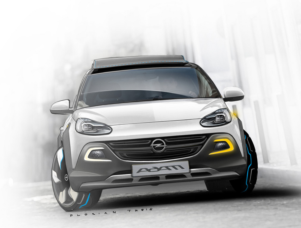 Genf 2013: Opel zeigt Mini-Crossover-Studie