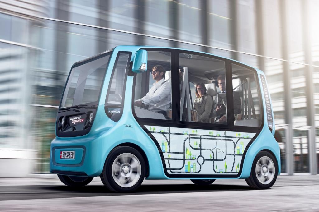 Genf 2013: Rinspeed Micromax - Kleinbus mit Schwarm-Intelligenz