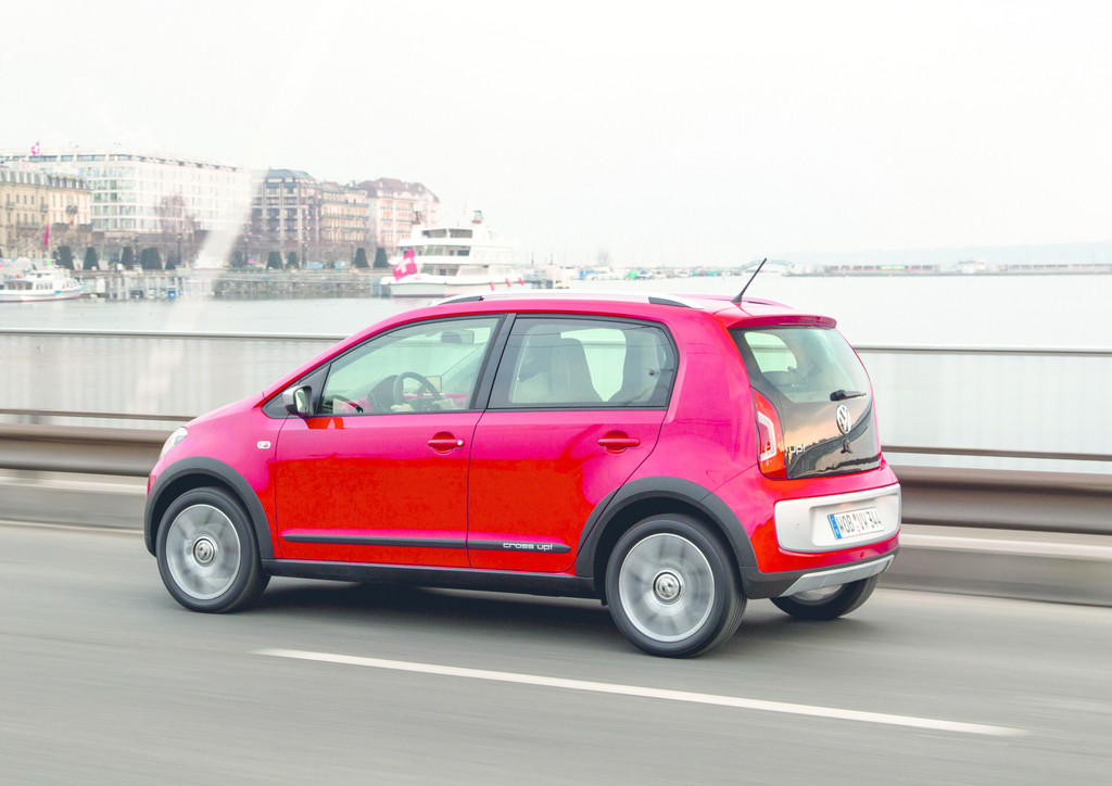 Genf 2013: Volkswagen Up bald auch als Cross Up