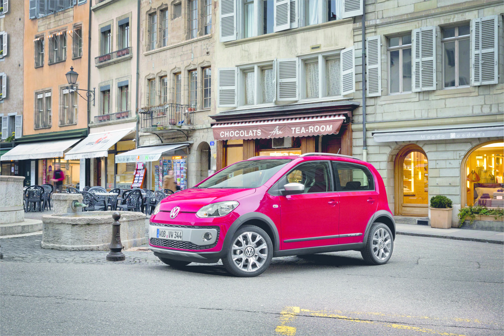 Genf 2013: Volkswagen Up bald auch als Cross Up