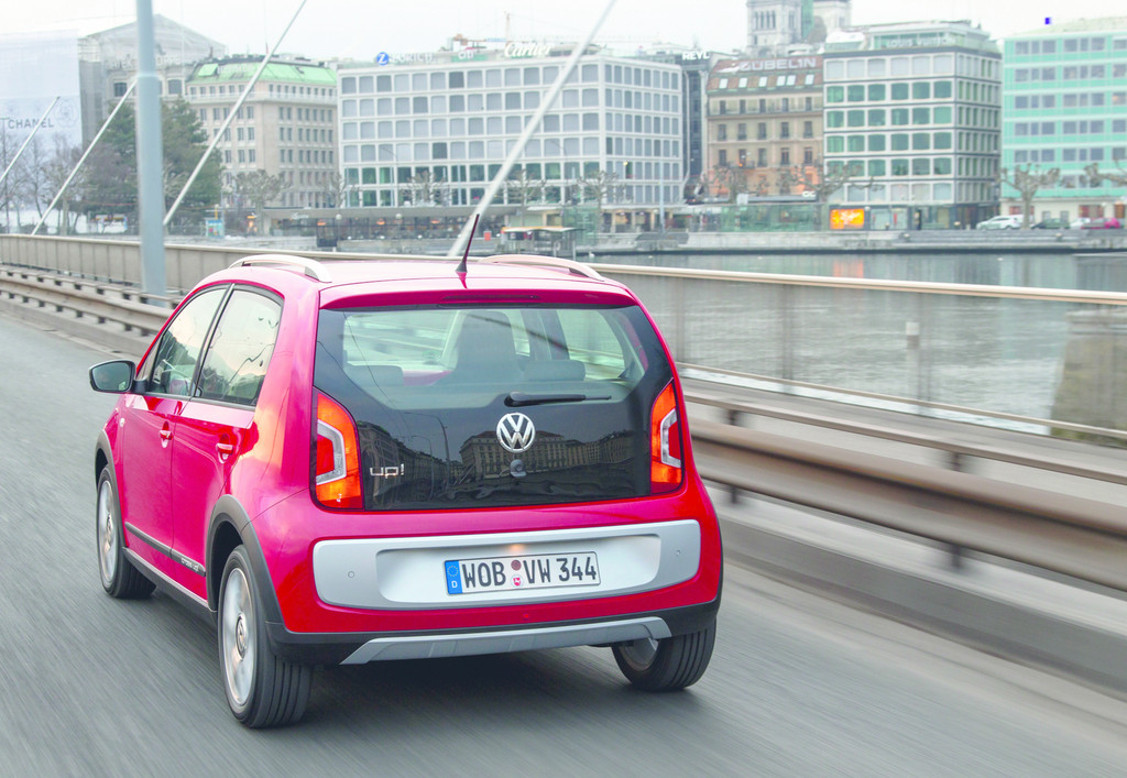 Genf 2013: Volkswagen Up bald auch als Cross Up