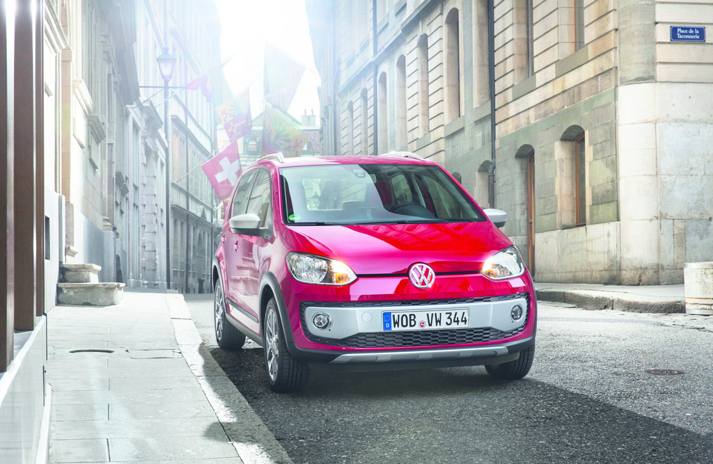 Genf 2013: Volkswagen Up bald auch als Cross Up