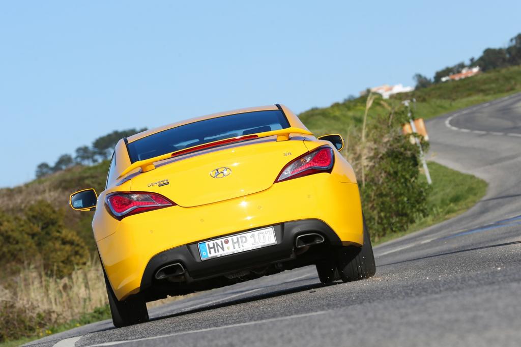 Im Zuge des Facelifts ist das Genesis Coupé per se zum Performance-Kracher geworden