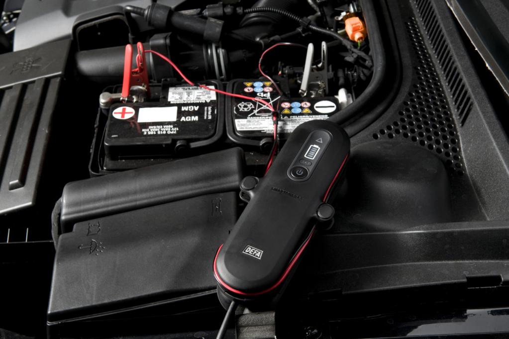 Kinderleichtes Laden der Starterbatterie