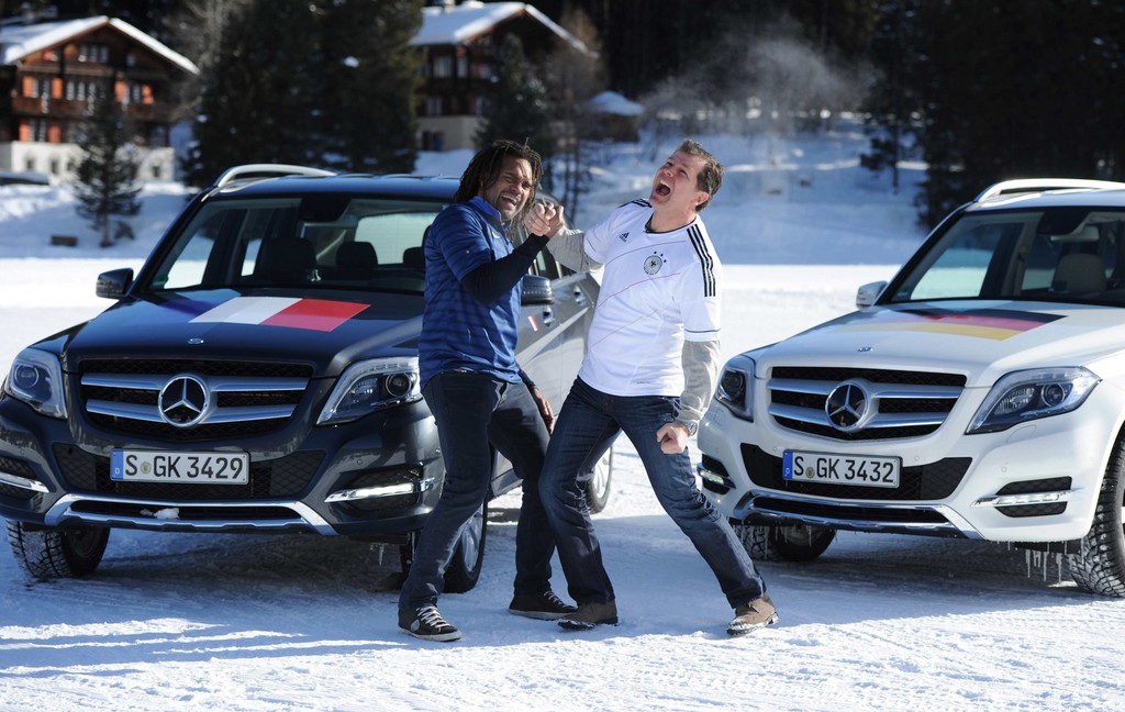 Länderspiel-Klassiker bei der Mercedes-Benz Driving Experience