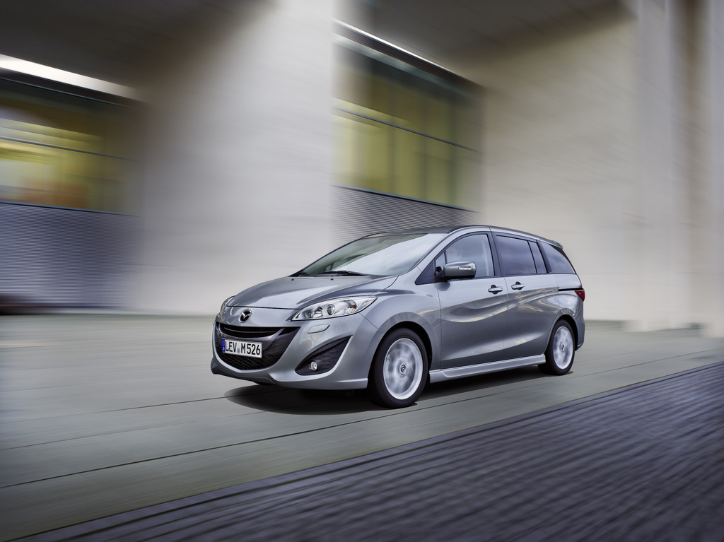 Mehr Ausstattung für den Mazda5