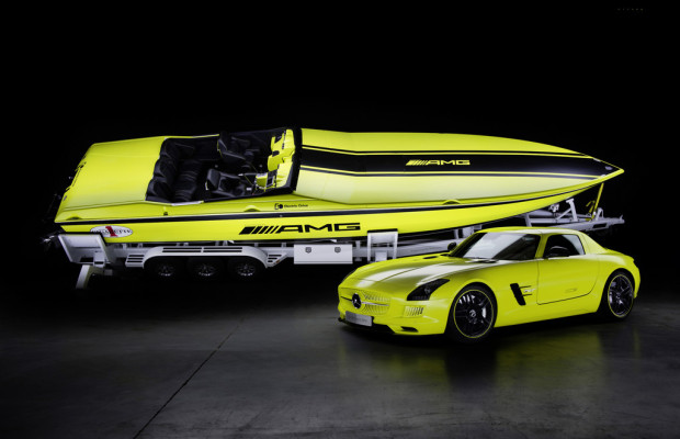 Mercedes-AMG treibt Elektro-Powerboat an