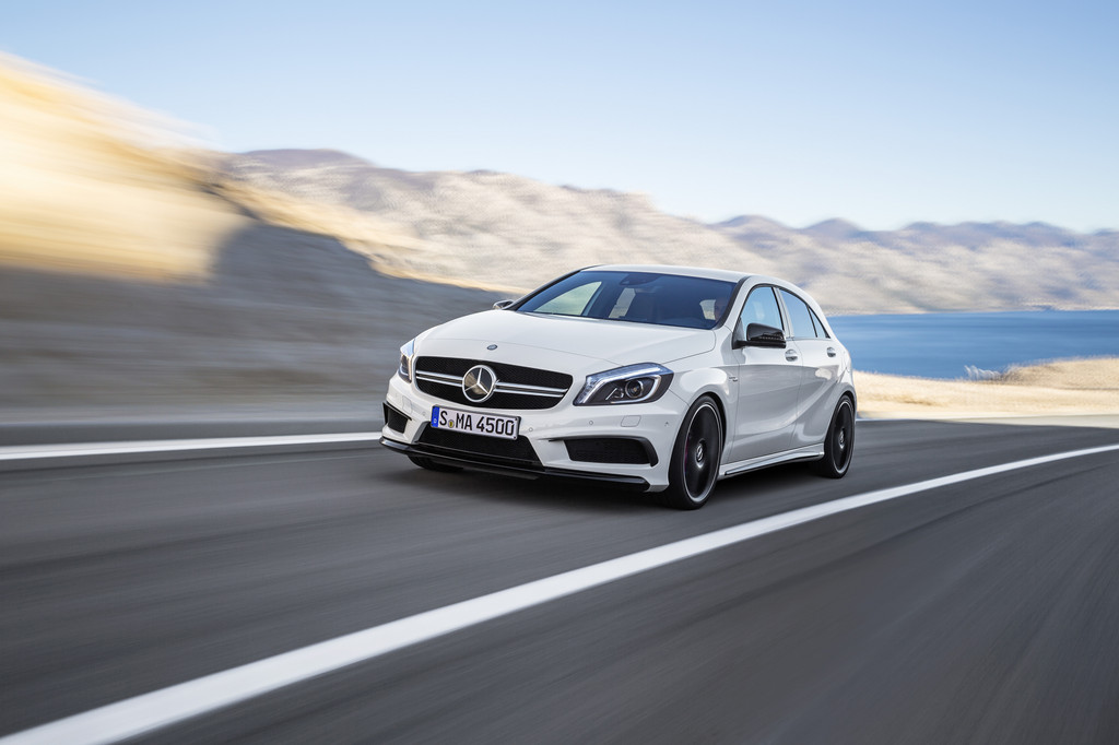 Mercedes-Benz A 45 AMG hat weltweit stärksten Vierzylinder