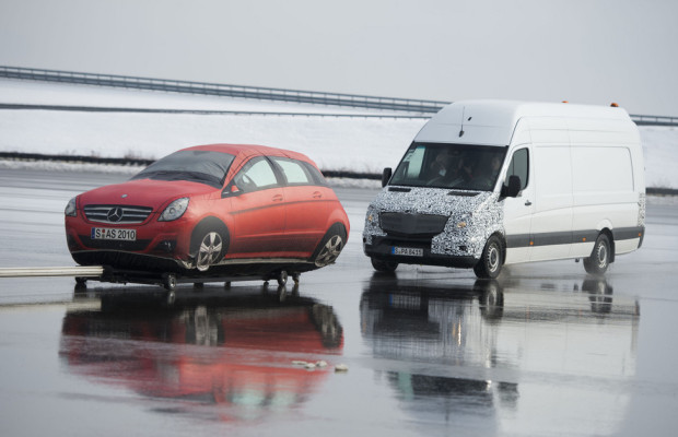Mercedes-Benz bietet mehr Sicherheit für Transporter und Vans