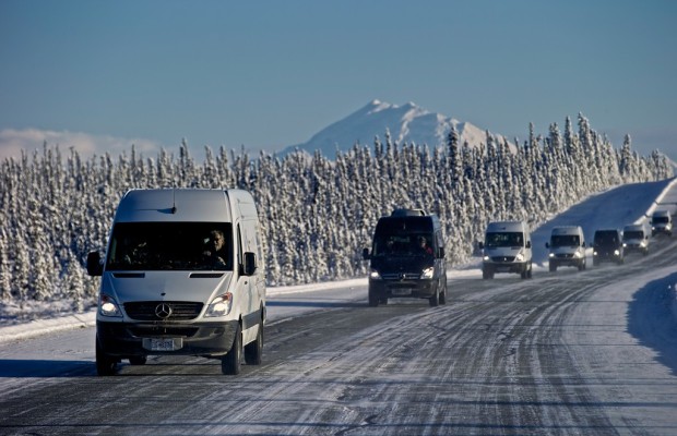 Mercedes-Benz stellt die besten Tranporter aufs Eis