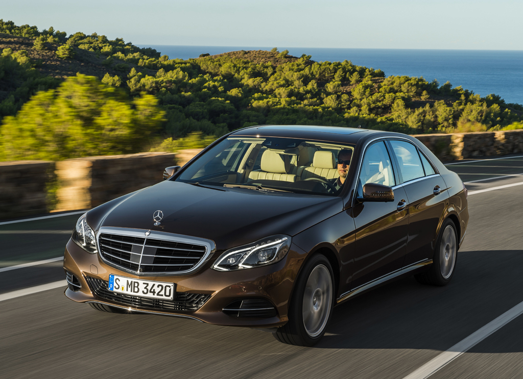 Mercedes-E-Klasse, hier als 
