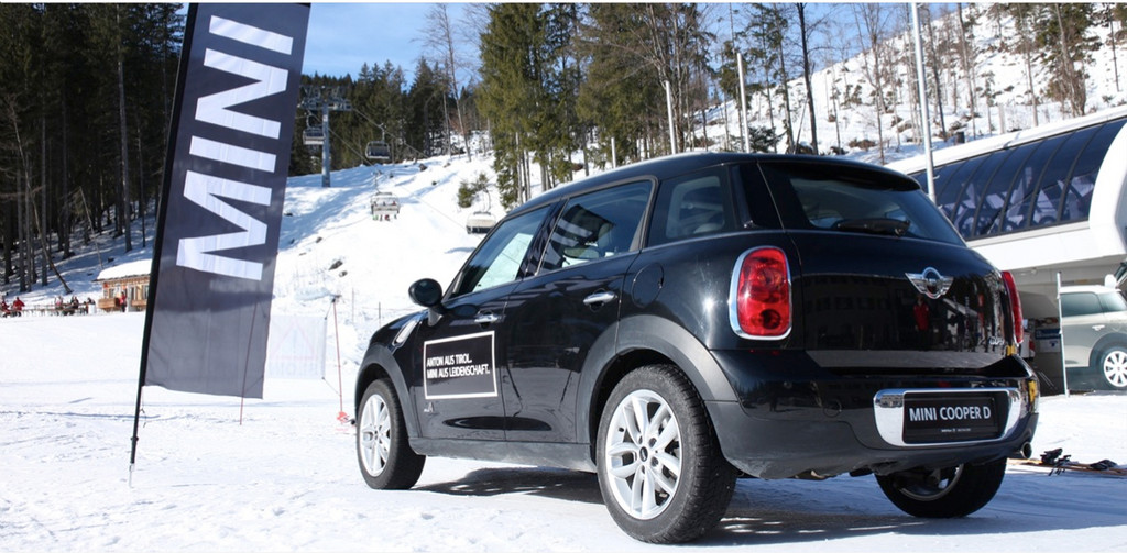 Mini-Winteraktion in Skiregionen