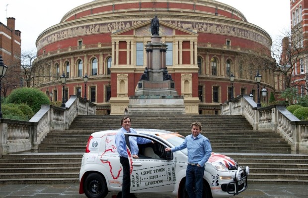 Mit dem Fiat Panda von Kapstadt nach London