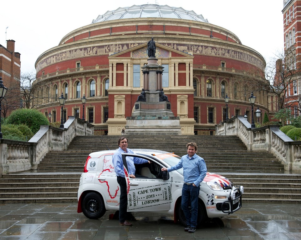 Mit dem Fiat Panda von Kapstadt nach London