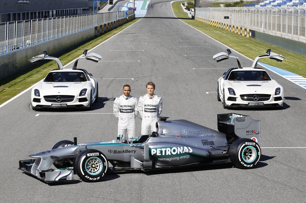 Neuer Silberpfeil F1 W04 in Jerez vorgestellt