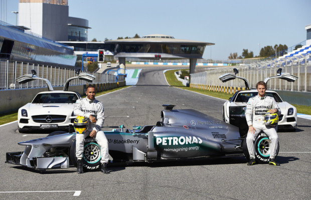 Neuer Silberpfeil F1 W04 in Jerez vorgestellt