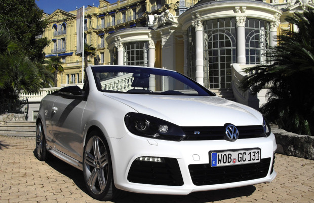 Offene Stärke: VW setzt im ersten Golf R Cabrio Vierzylinder-Turbo mit 265 PS ein