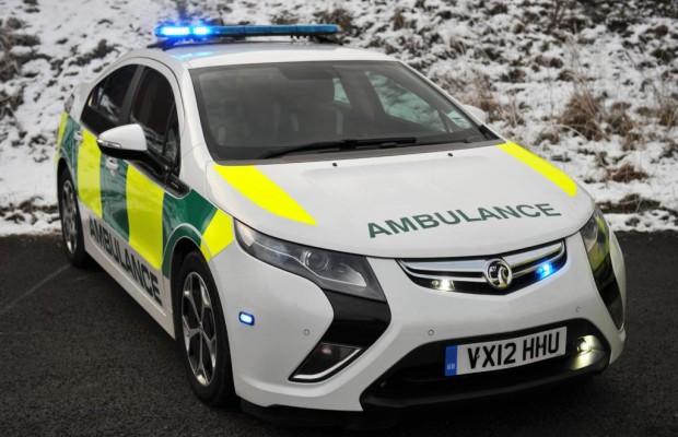 Opel Ampera als Rettungsfahrzeug