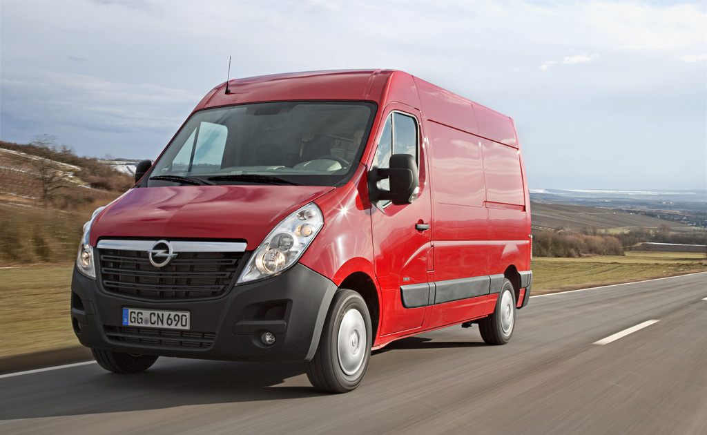 Opel Movano mit neuen Ausstattungsoptionen