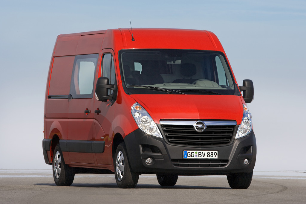 Opel Movano mit neuen Ausstattungsoptionen