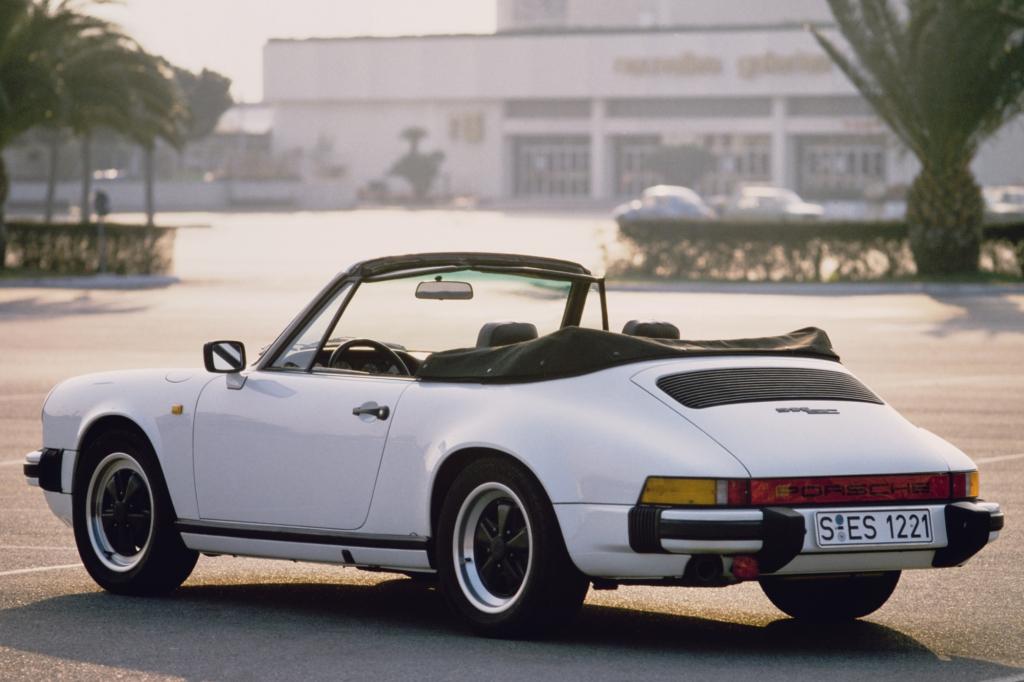 Platz 1: Porsche 911 SC Cabriolet 1982