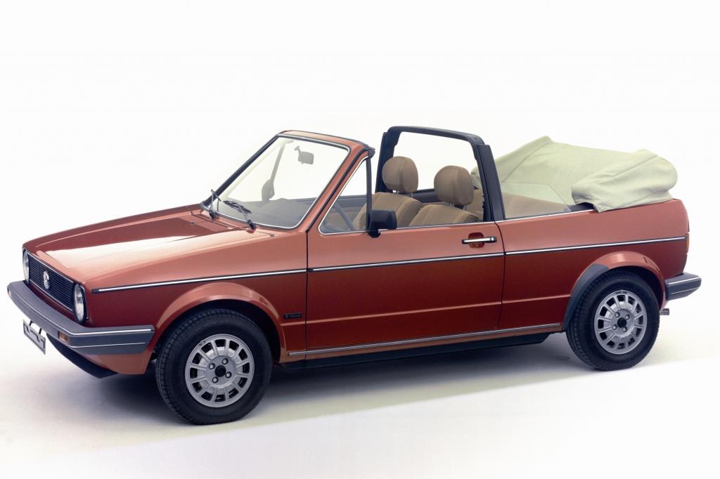 Platz 10: Volkswagen Golf Cabrio 1979