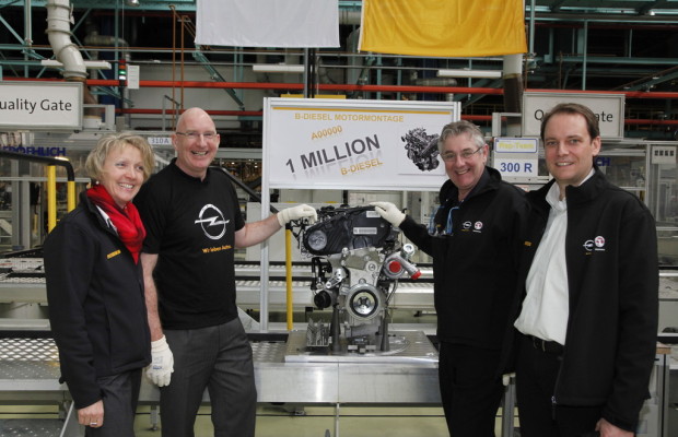 Produktionsjubiläum im Opel-Werk Kaiserslautern