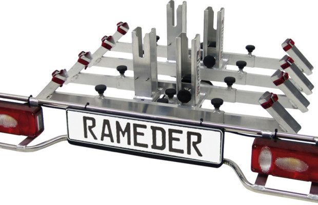Rameder ergänzt Fahrradträger um Wildwanne für Jäger