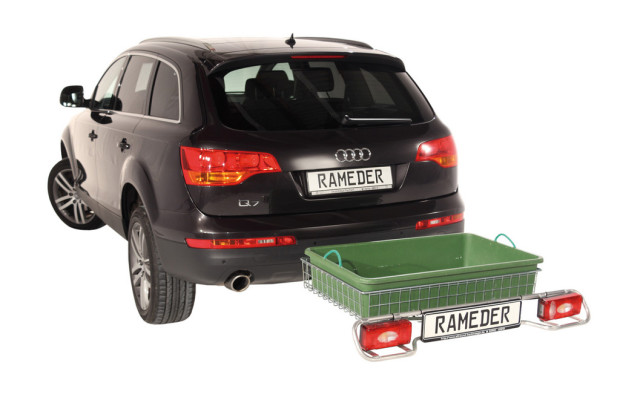 Rameder ergänzt Fahrradträger um Wildwanne für Jäger