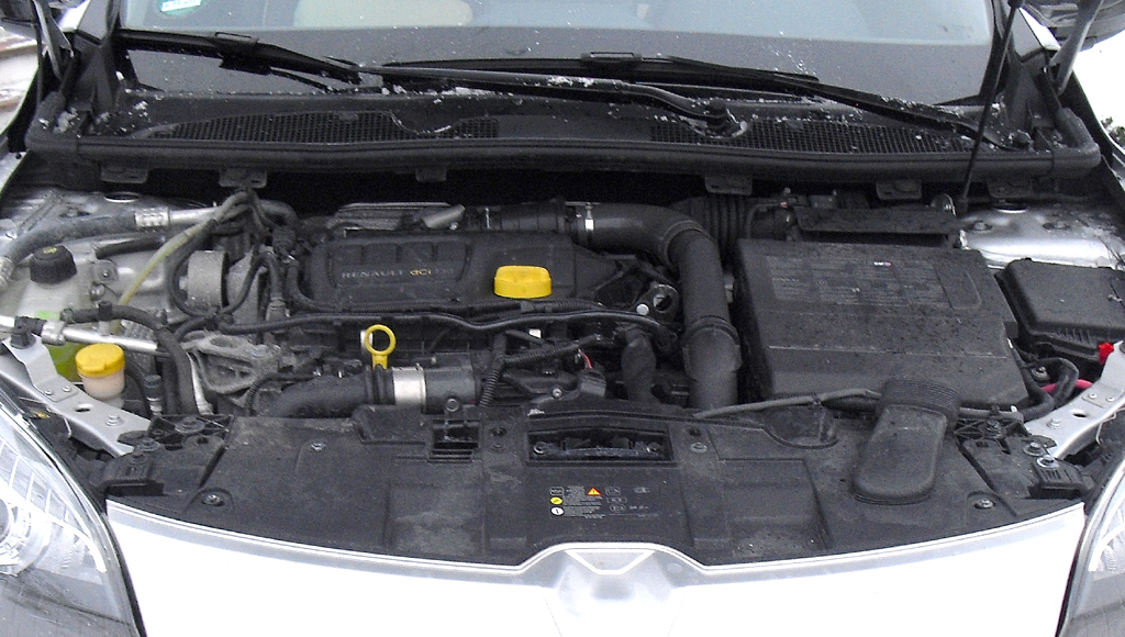 Renault Mégane: Blick auf den 1,6-Liter-Energy-Selbstzünder.