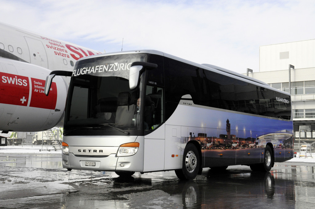 Setra Comfort Class für den Flughafen Zürich