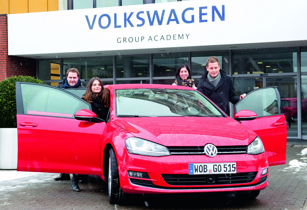 Sieben VW-Azubis erreichen Zwischenfinale von Jugend gründet