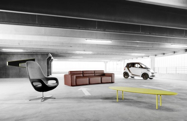 Smart Fortwo BoConcept - Rollendes Möbeldesign