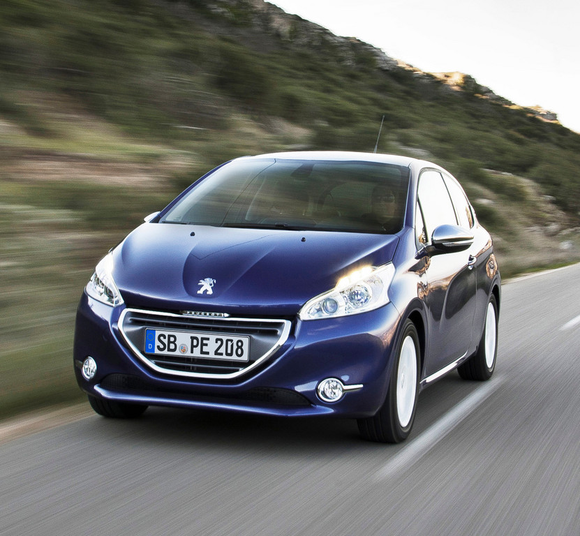 Tankgutschein bei Probefahrt mit Peugeot 208