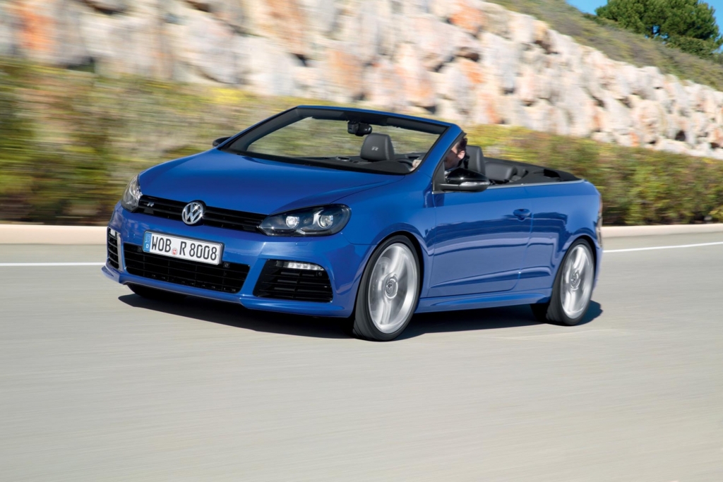 VW Golf Cabrio R - Sportwagen mit Stoffmütze