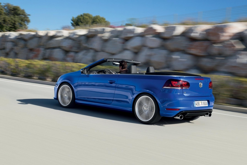VW Golf Cabrio R - Sportwagen mit Stoffmütze