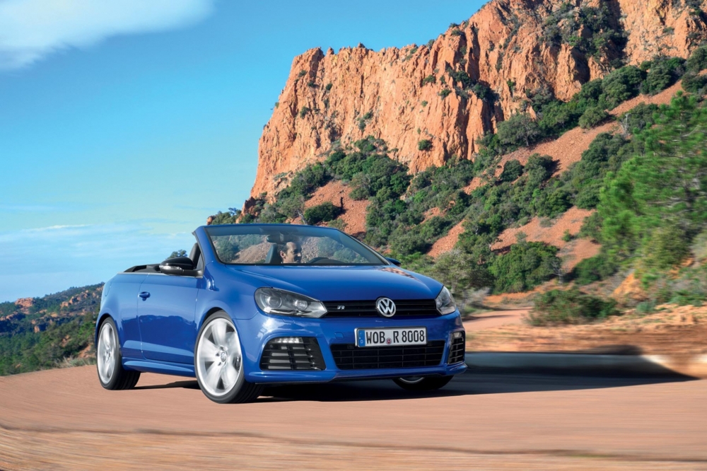 VW Golf Cabrio R - Sportwagen mit Stoffmütze