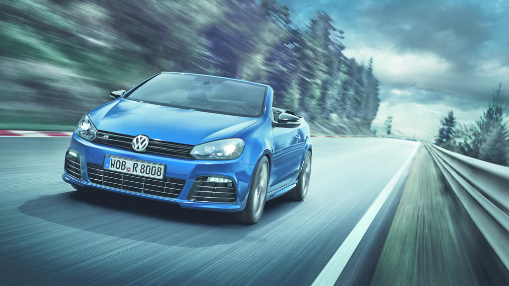 VW Golf R Cabriolet ab sofort bestellbar