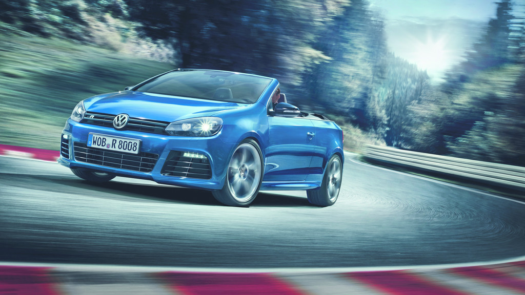 VW Golf R Cabriolet ab sofort bestellbar