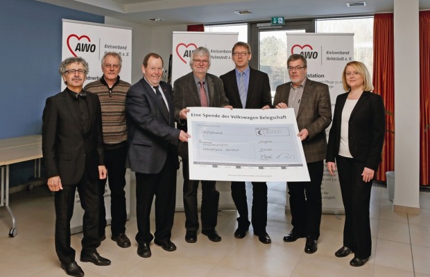 VW-Mitarbeiter spenden 30 000 Euro für Crafter