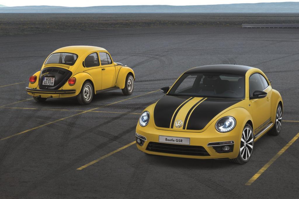 VW legt den Beetle GSR als Hommage an den Käfer 1303 S auf