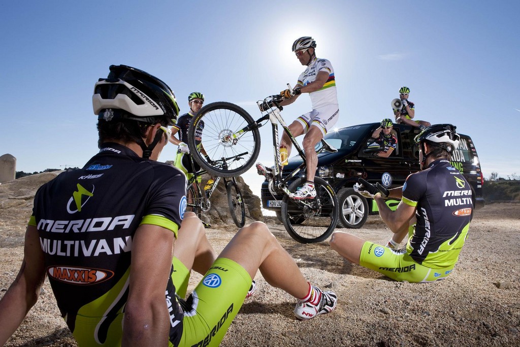 Volkswagen Nutzfahrzeuge bleibt Titelsponsor des Multivan Biking Teams