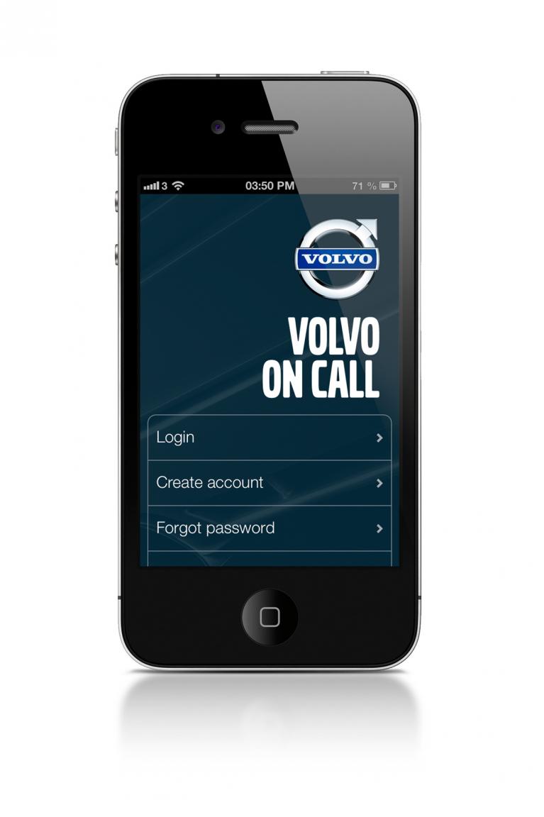 Volvo überarbeitet Smartphone-App