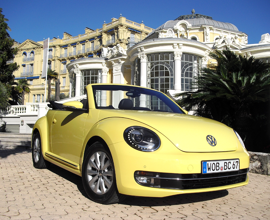 Weniger weichgespült: VW hat neues Beetle Cabrio am Start / Fünf Turbos