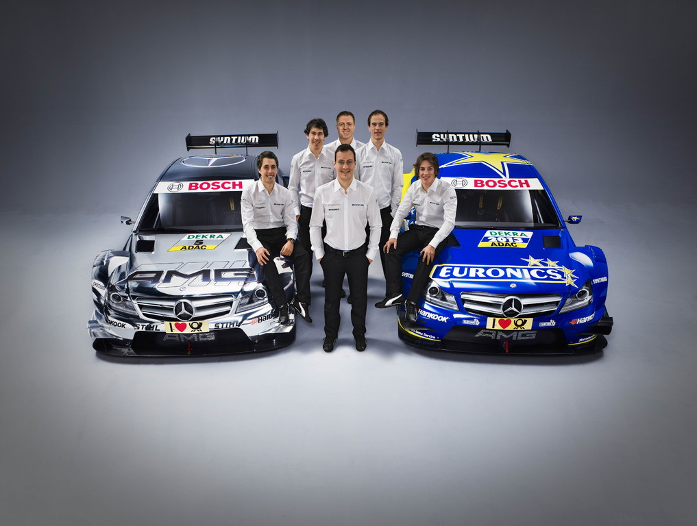 Werbespot mit DTM-Fahrern von Mercedes-Benz