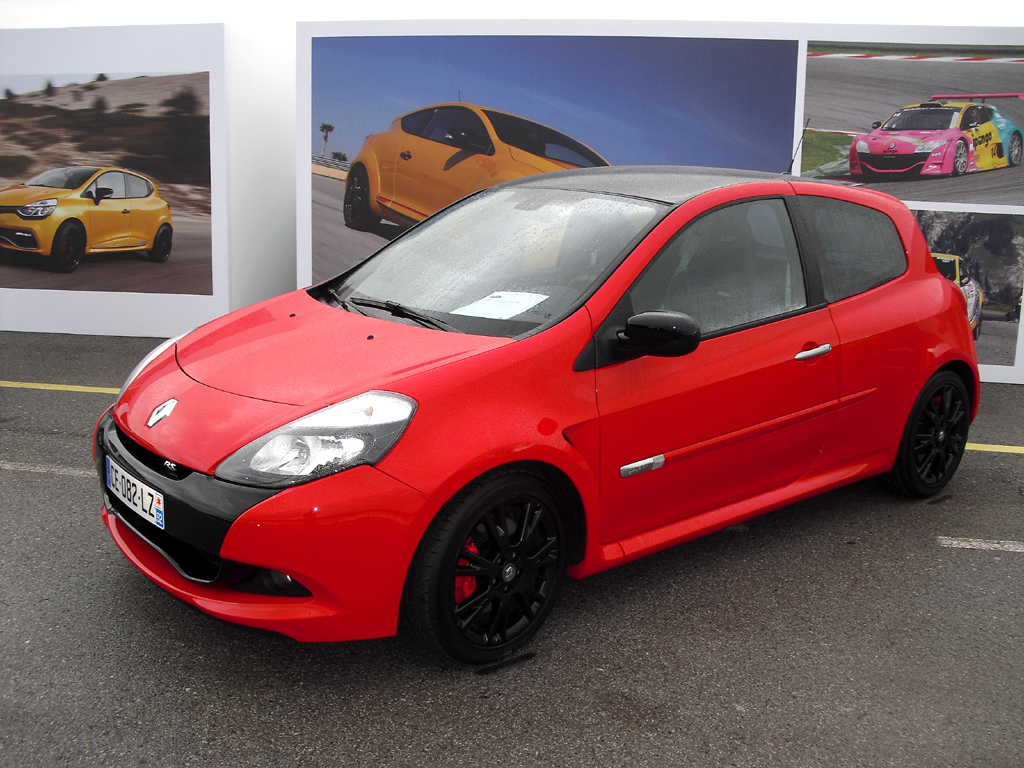 (Foto 1530) ... der Clio III RS Cup.