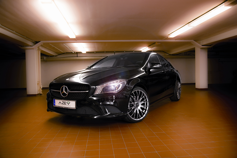 AZE hat Alu-Räder für Mercedes-Benz CLA im Programm