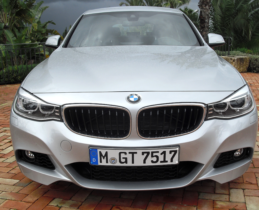 BMW 3er GT: Blick auf die Frontpartie. 