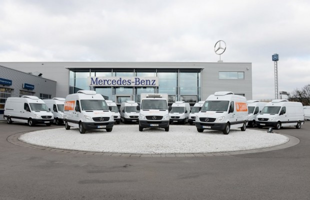 Berliner Tafel übernimmt 13 Mercedes-Benz Sprinter