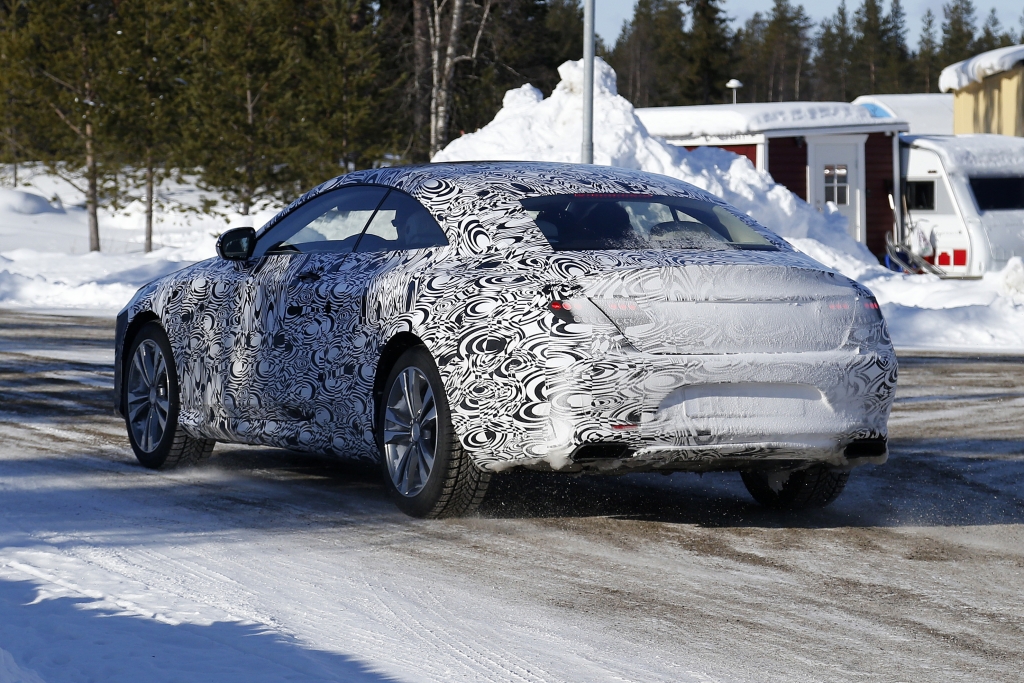 Erwischt: Erlkönig Mercedes S-Klasse Coupé